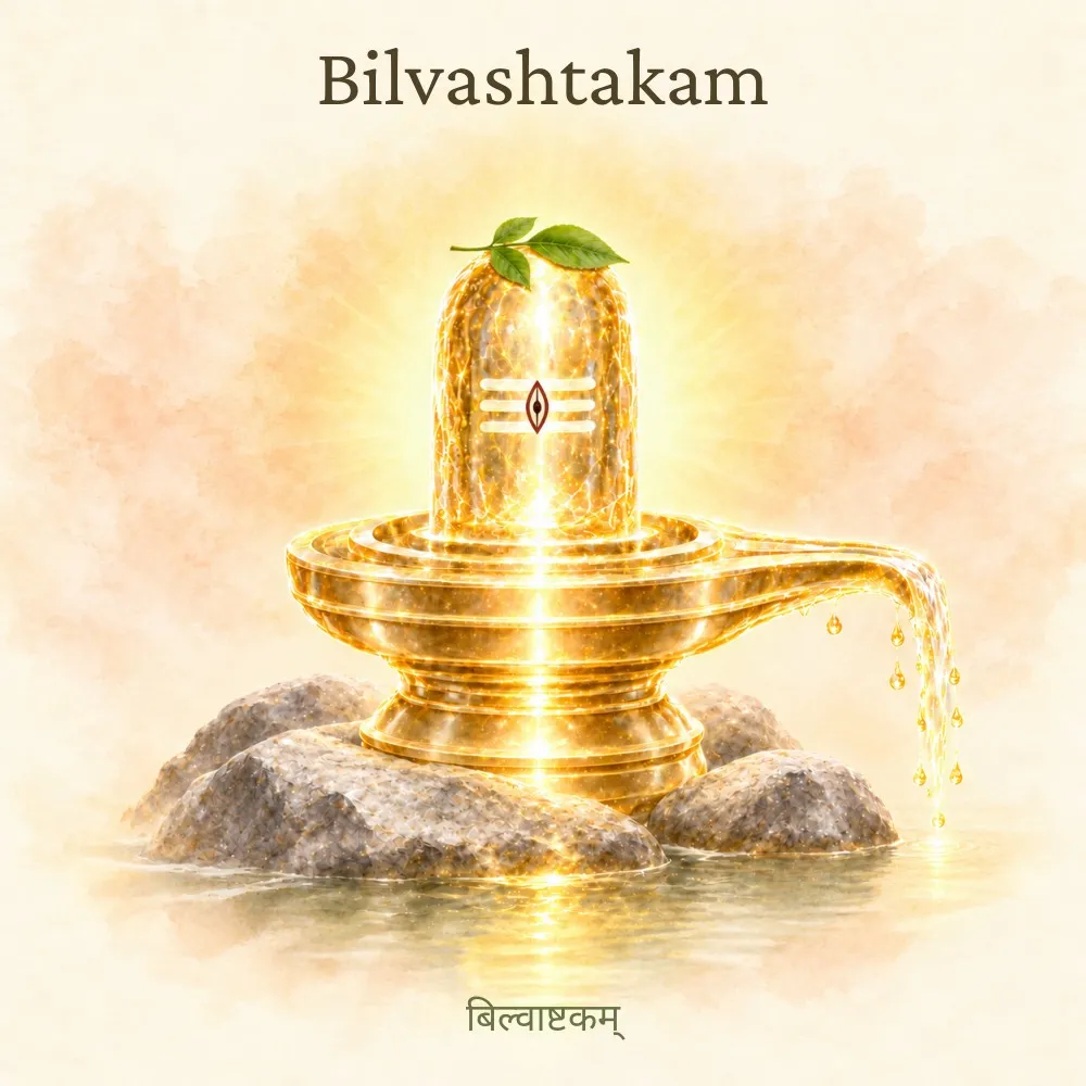 Bilvashtakam, front cover